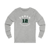 Faksa 12 Dallas Hockey Number Arch Design Unisex Jersey Long Sleeve Shirt