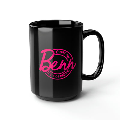 Benn Let's Go Party Barbie Coffee Mug, 15oz