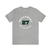 Marchment 27 Dallas Hockey Number Arch Design Unisex T-Shirt