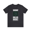 Dadonov 63 Dallas Hockey Black Vertical Design Unisex T-Shirt