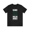 Blumel 22 Dallas Hockey Black Vertical Design Unisex T-Shirt