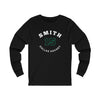 Smith 15 Dallas Hockey Number Arch Design Unisex Jersey Long Sleeve Shirt