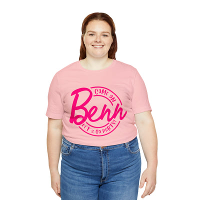 Benn Let's Go Party Barbie Shirt
