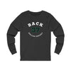 Back 37 Dallas Hockey Number Arch Design Unisex Jersey Long Sleeve Shirt