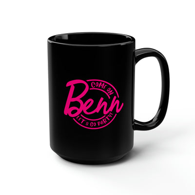Benn Let's Go Party Barbie Coffee Mug, 15oz