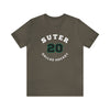 Suter 20 Dallas Hockey Number Arch Design Unisex T-Shirt