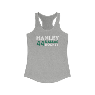 Hanley 44 Dallas Hockey Grafitti Wall Design Women's Ideal Racerback Tank Top