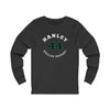 Hanley 44 Dallas Hockey Number Arch Design Unisex Jersey Long Sleeve Shirt