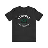 Lindell 23 Dallas Hockey Number Arch Design Unisex T-Shirt