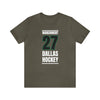 Marchment 27 Dallas Hockey Black Vertical Design Unisex T-Shirt