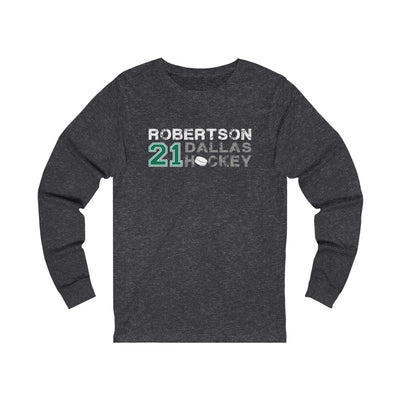 Robertson 21 Dallas Hockey Unisex Jersey Long Sleeve Shirt