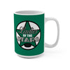 Ladies Of The Stars Ceramic Coffee Mug In Victory Green, 15oz