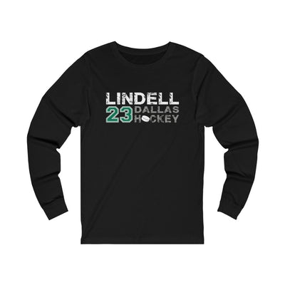 Lindell 23 Dallas Hockey Unisex Jersey Long Sleeve Shirt