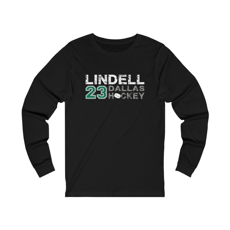 Lindell 23 Dallas Hockey Unisex Jersey Long Sleeve Shirt