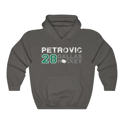 Petrovic 28 Dallas Hockey Unisex Hooded Sweatshirt