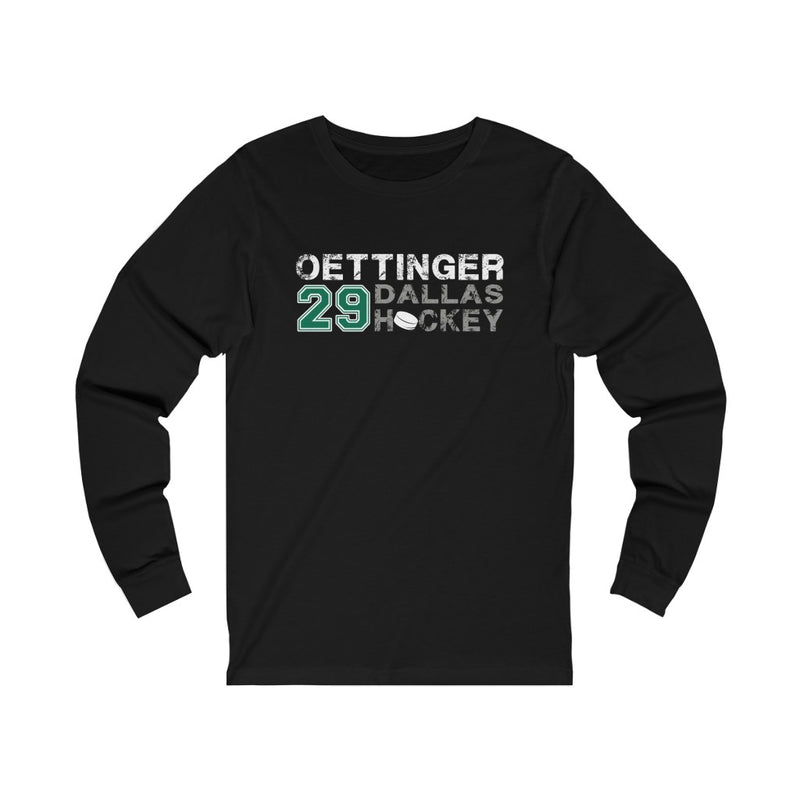 Oettinger 29 Dallas Hockey Unisex Jersey Long Sleeve Shirt