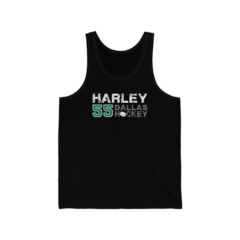 Harley 55 Dallas Hockey Unisex Jersey Tank Top