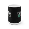 Faksa 12 Dallas Hockey Ceramic Coffee Mug In Black, 15oz