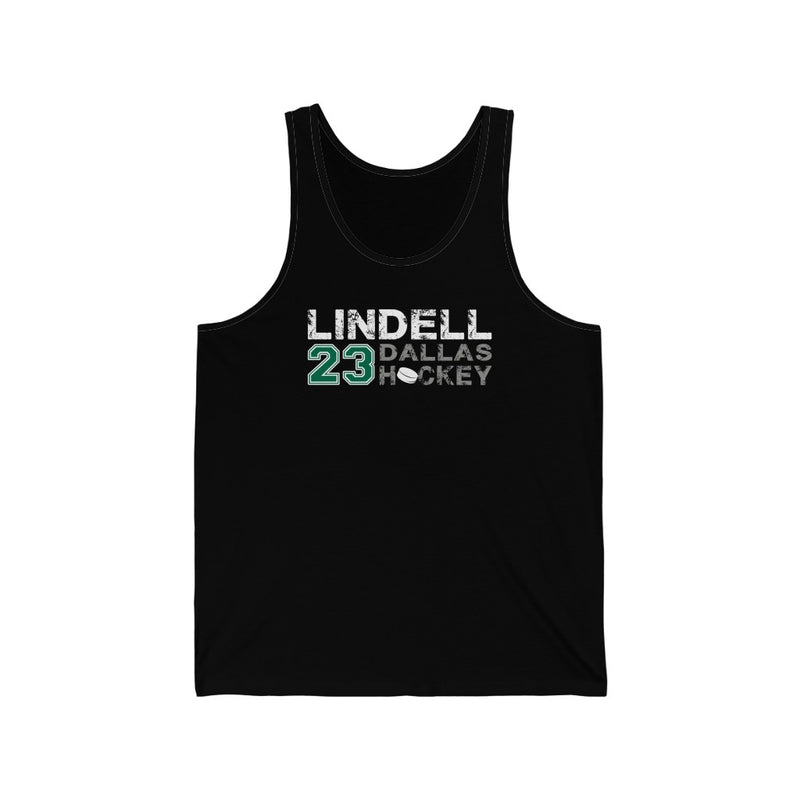 Lindell 23 Dallas Hockey Unisex Jersey Tank Top