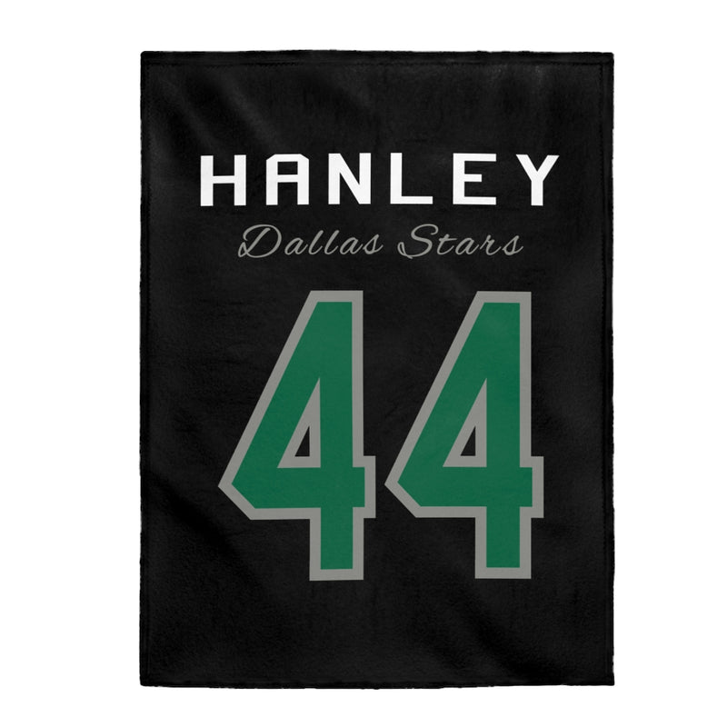 Hanley 44 Dallas Stars Velveteen Plush Blanket