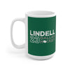 Lindell 23 Dallas Hockey Ceramic Coffee Mug In Victory Green, 15oz