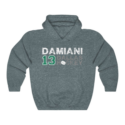 Damiani 13 Dallas Hockey Unisex Hooded Sweatshirt