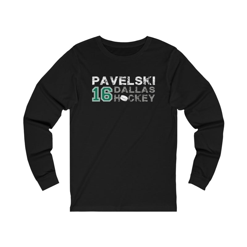 Pavelski 16 Dallas Hockey Unisex Jersey Long Sleeve Shirt