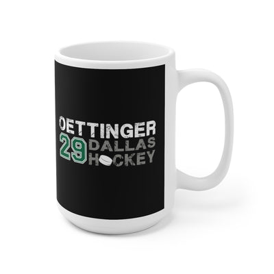 Oettinger 29 Dallas Hockey Ceramic Coffee Mug In Black, 15oz