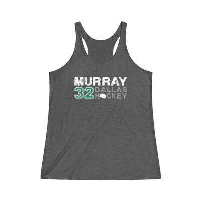 Murray 32 Dallas Hockey Women's Tri-Blend Racerback Tank Top