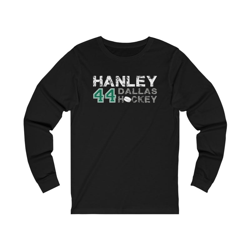 Hanley 44 Dallas Hockey Unisex Jersey Long Sleeve Shirt
