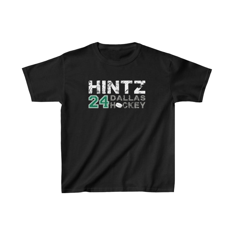 Hintz 24 Dallas Hockey Kids Tee