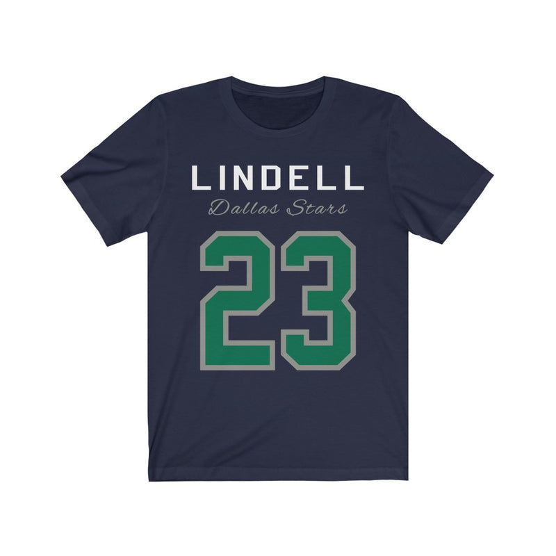 Lindell 23 Dallas Hockey Unisex Jersey Tee