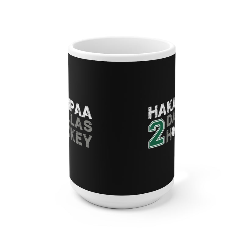 Hakanpaa 2 Dallas Hockey Ceramic Coffee Mug In Black, 15oz