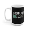 Seguin 91 Dallas Hockey Ceramic Coffee Mug In Black, 15oz