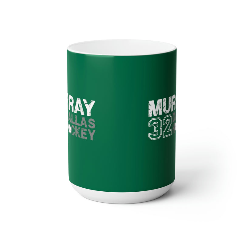 Murray 32 Dallas Hockey Ceramic Coffee Mug In Victory Green, 15oz