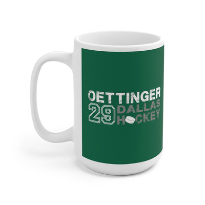 Oettinger 29 Dallas Hockey Ceramic Coffee Mug In Victory Green, 15oz