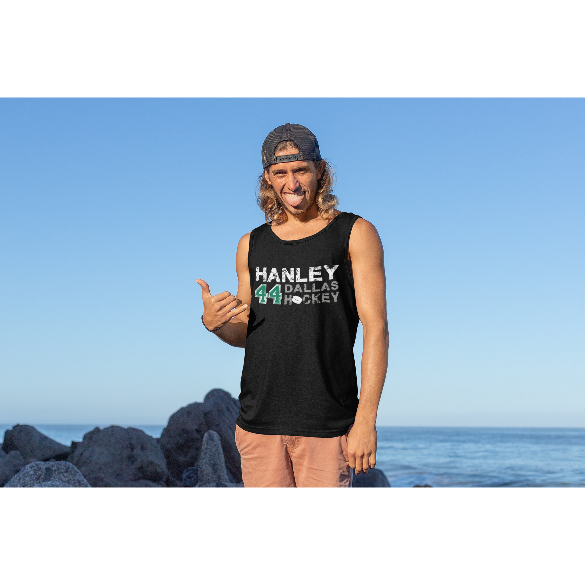 Hanley 44 Dallas Hockey Unisex Jersey Tank Top