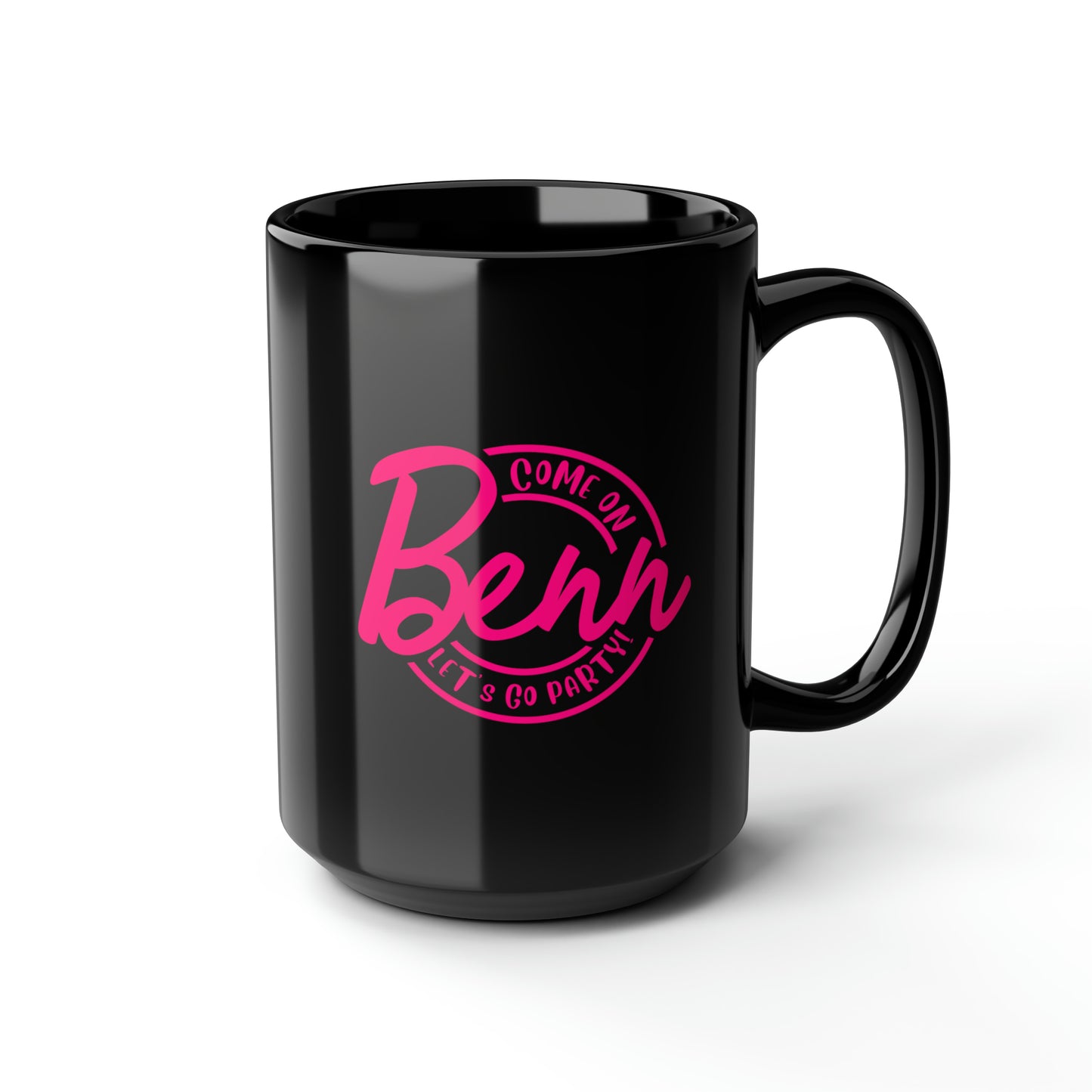 Benn Let's Go Party Barbie Coffee Mug, 15oz