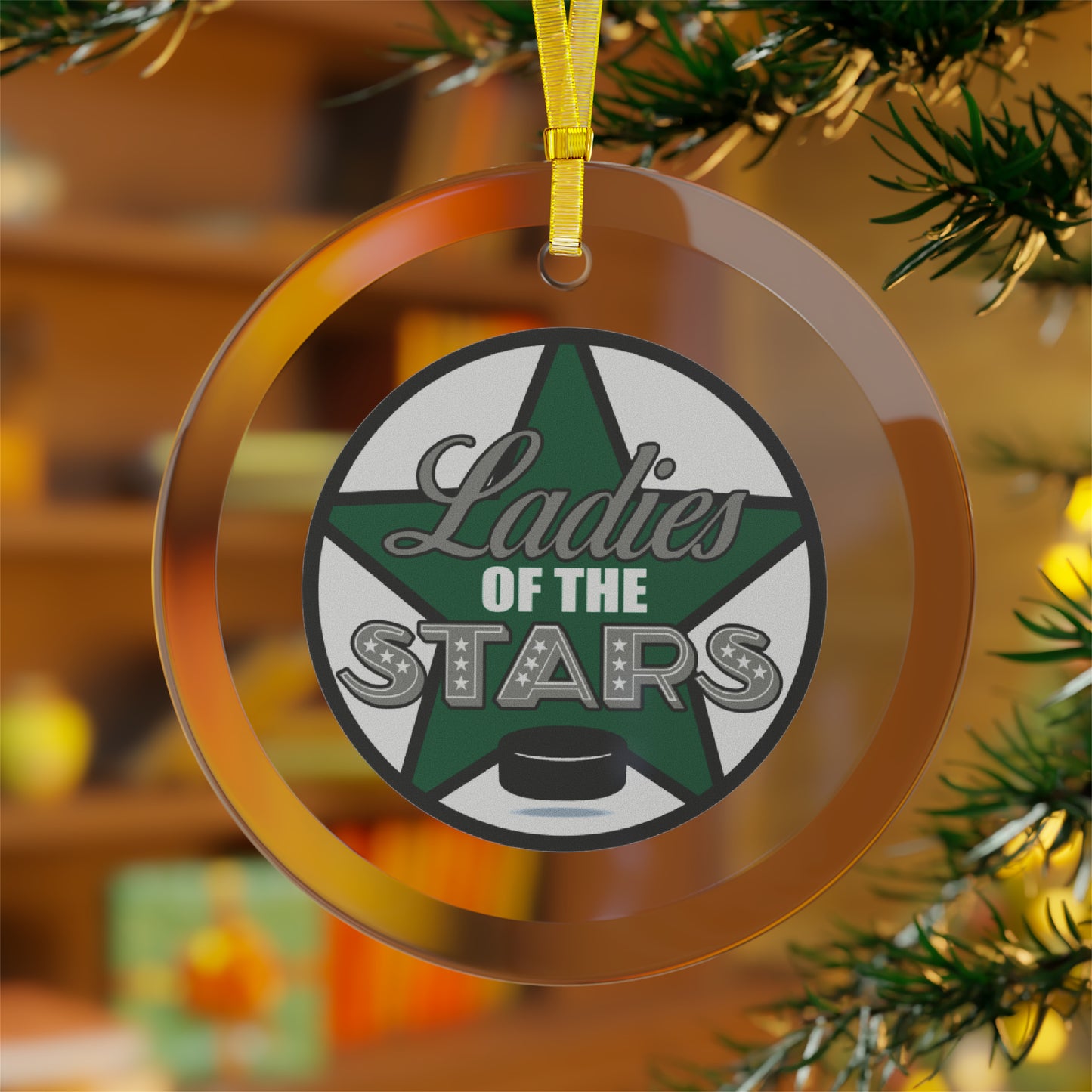 Ladies Of The Stars Glass Ornament, Original Design