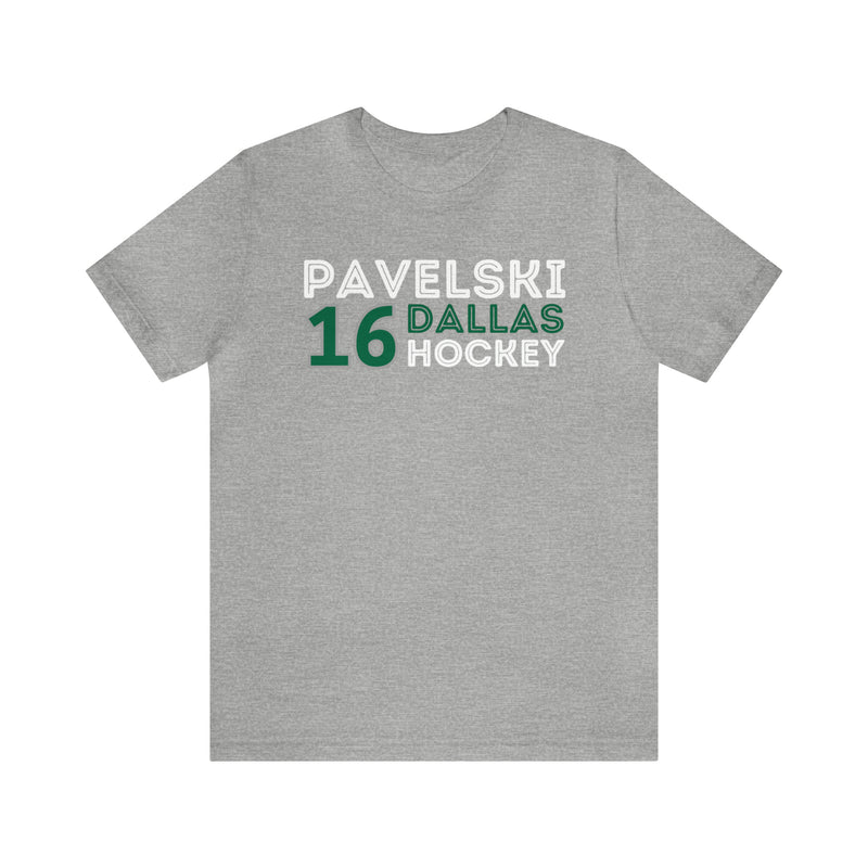 Pavelski 16 Dallas Hockey Grafitti Wall Design Unisex T-Shirt