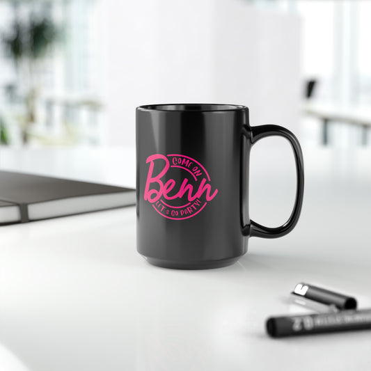 Benn Let's Go Party Barbie Coffee Mug, 15oz