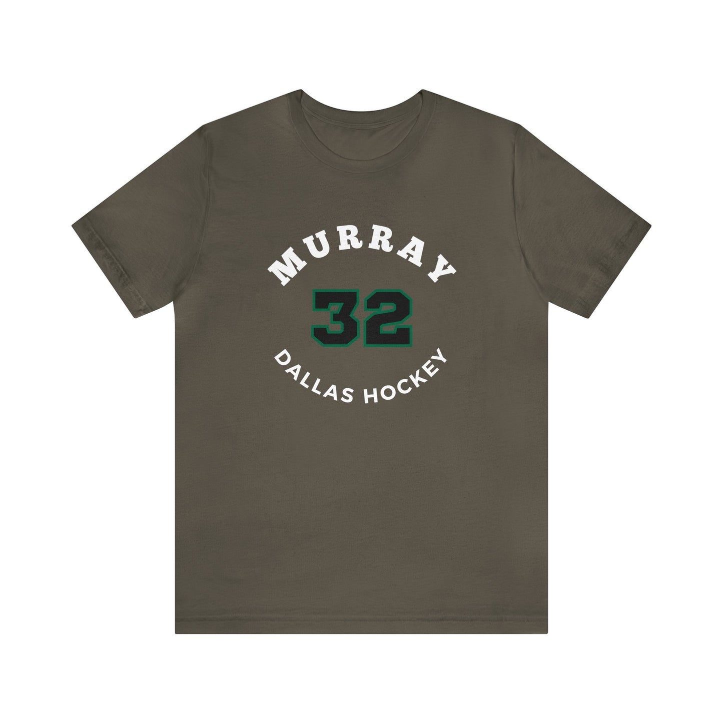 Murray 32 Dallas Hockey Number Arch Design Unisex T-Shirt