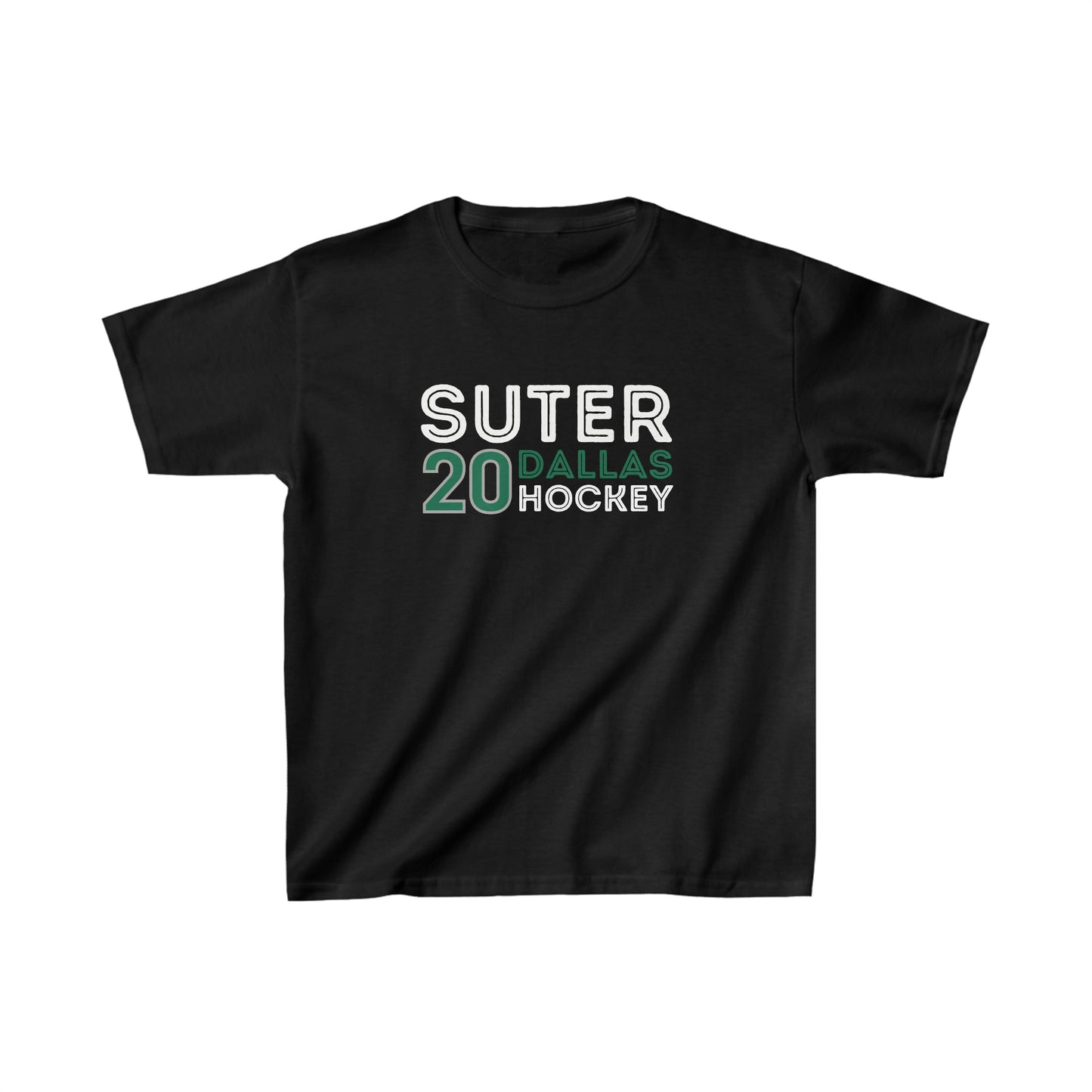 Suter 20 Dallas Hockey Grafitti Wall Design Kids Tee