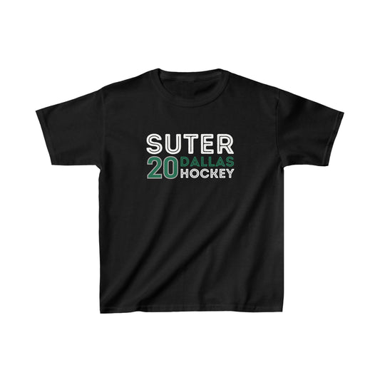 Suter 20 Dallas Hockey Grafitti Wall Design Kids Tee