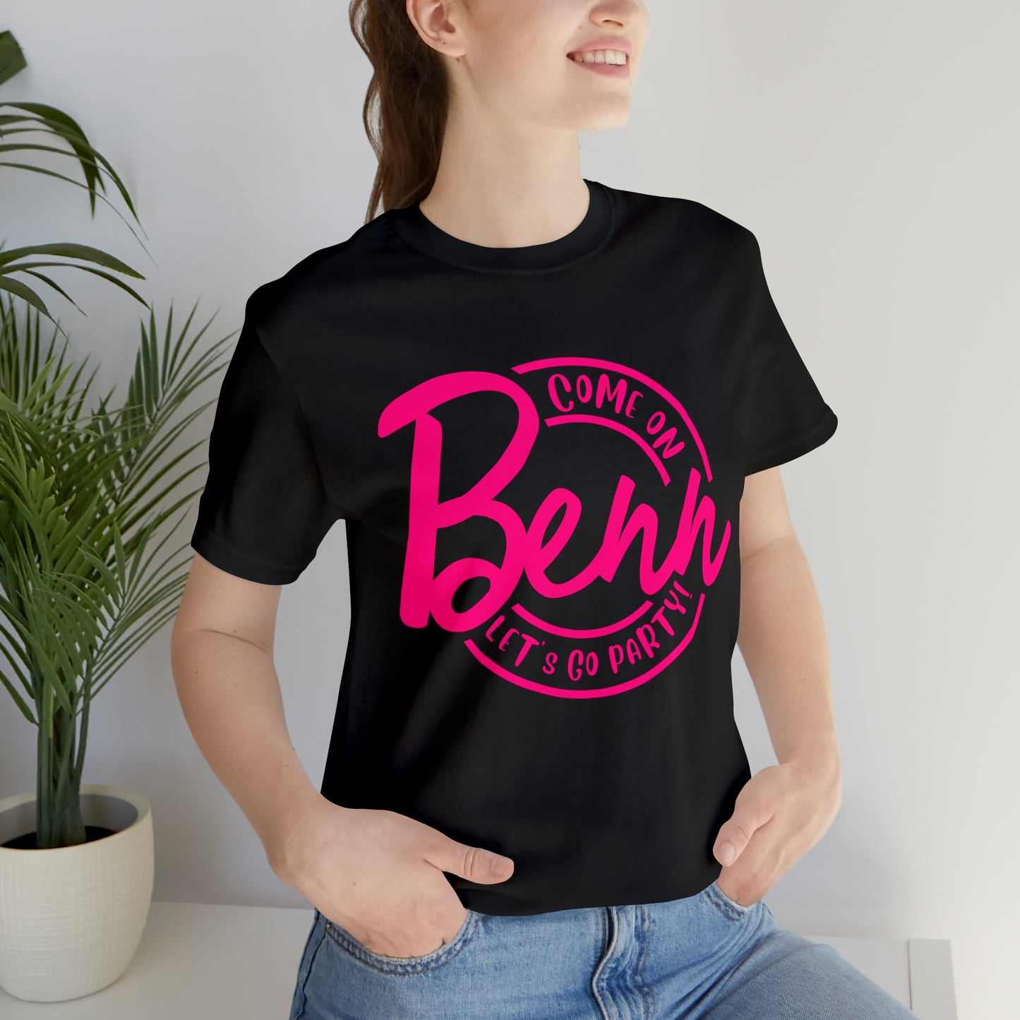 Benn Let's Go Party Barbie Shirt