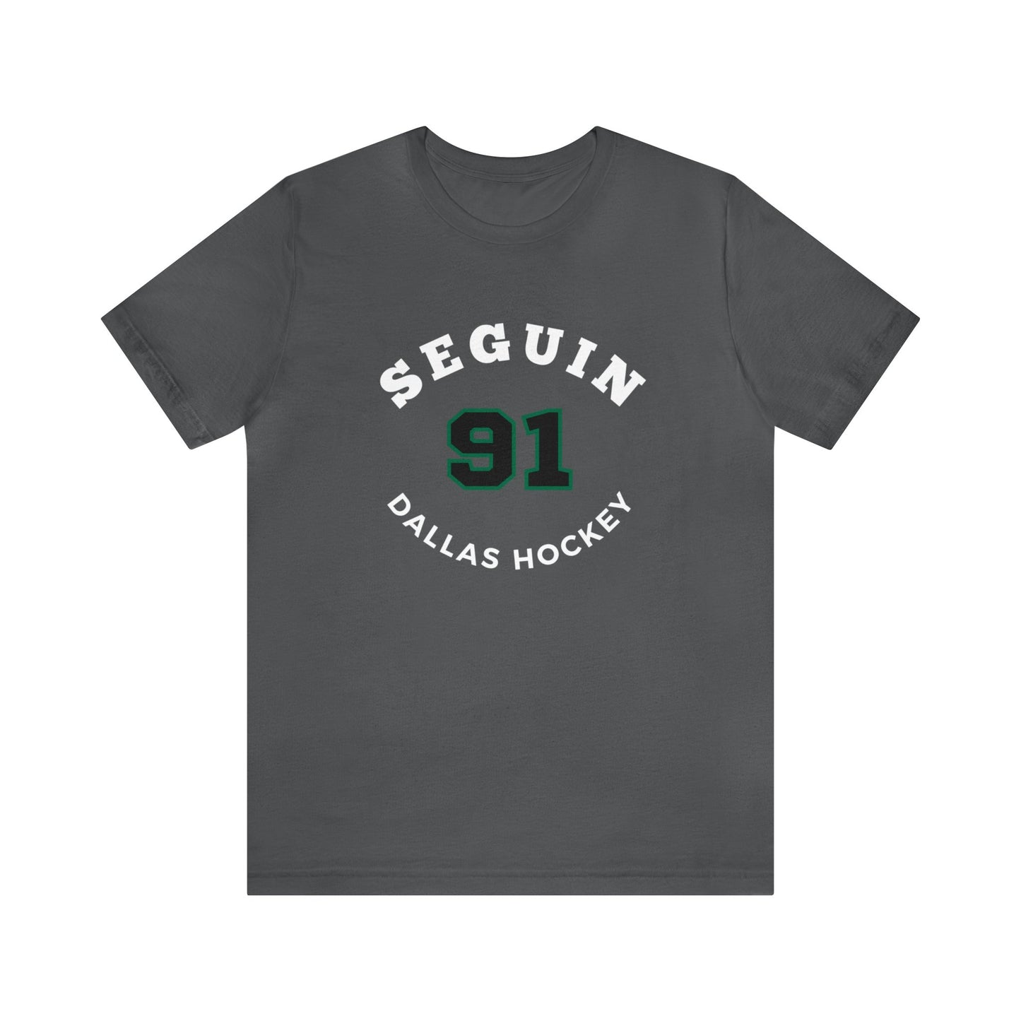 Seguin 91 Dallas Hockey Number Arch Design Unisex T-Shirt