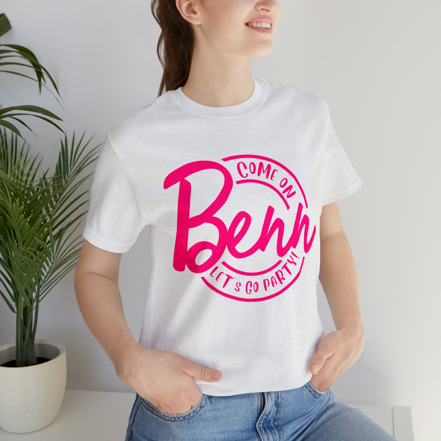 Benn Let's Go Party Barbie Shirt