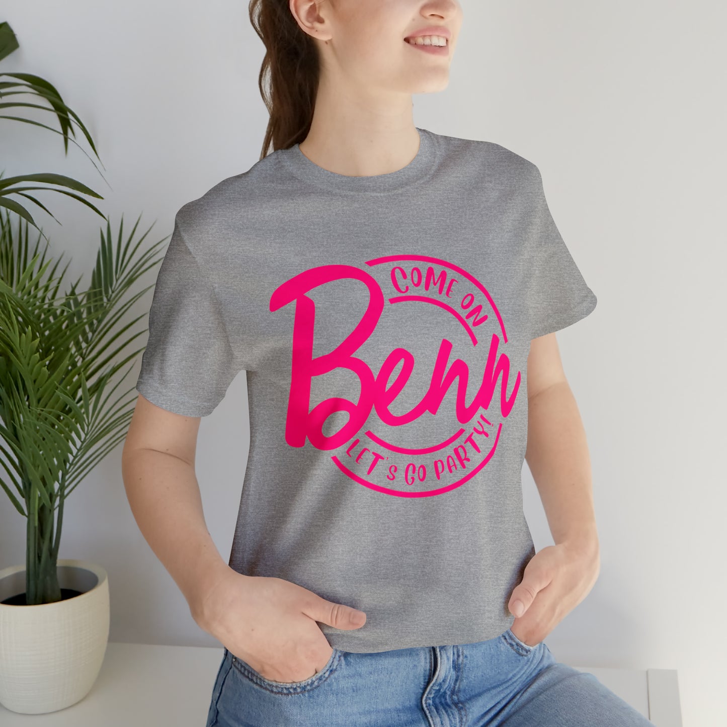 Benn Let's Go Party Barbie Shirt