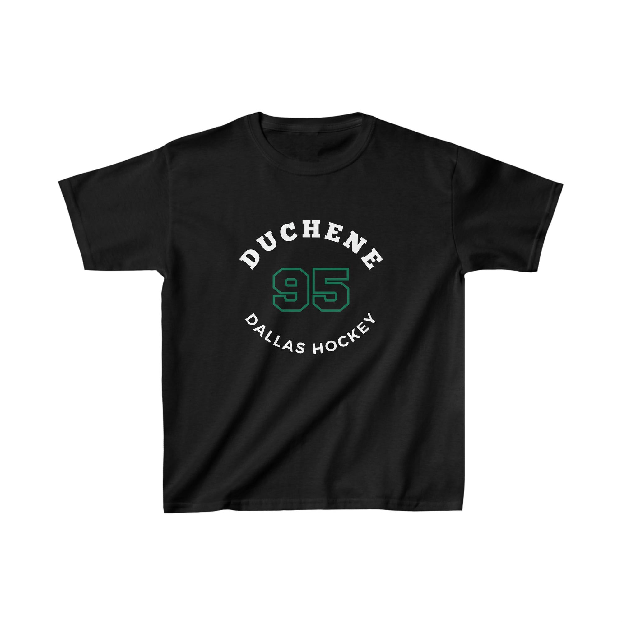 Duchene 95 Dallas Hockey Number Arch Design Kids Tee