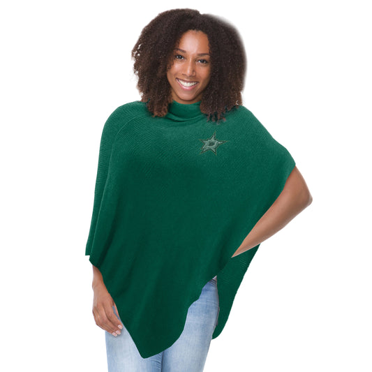 Dallas Stars Women's Crystal Knit Poncho